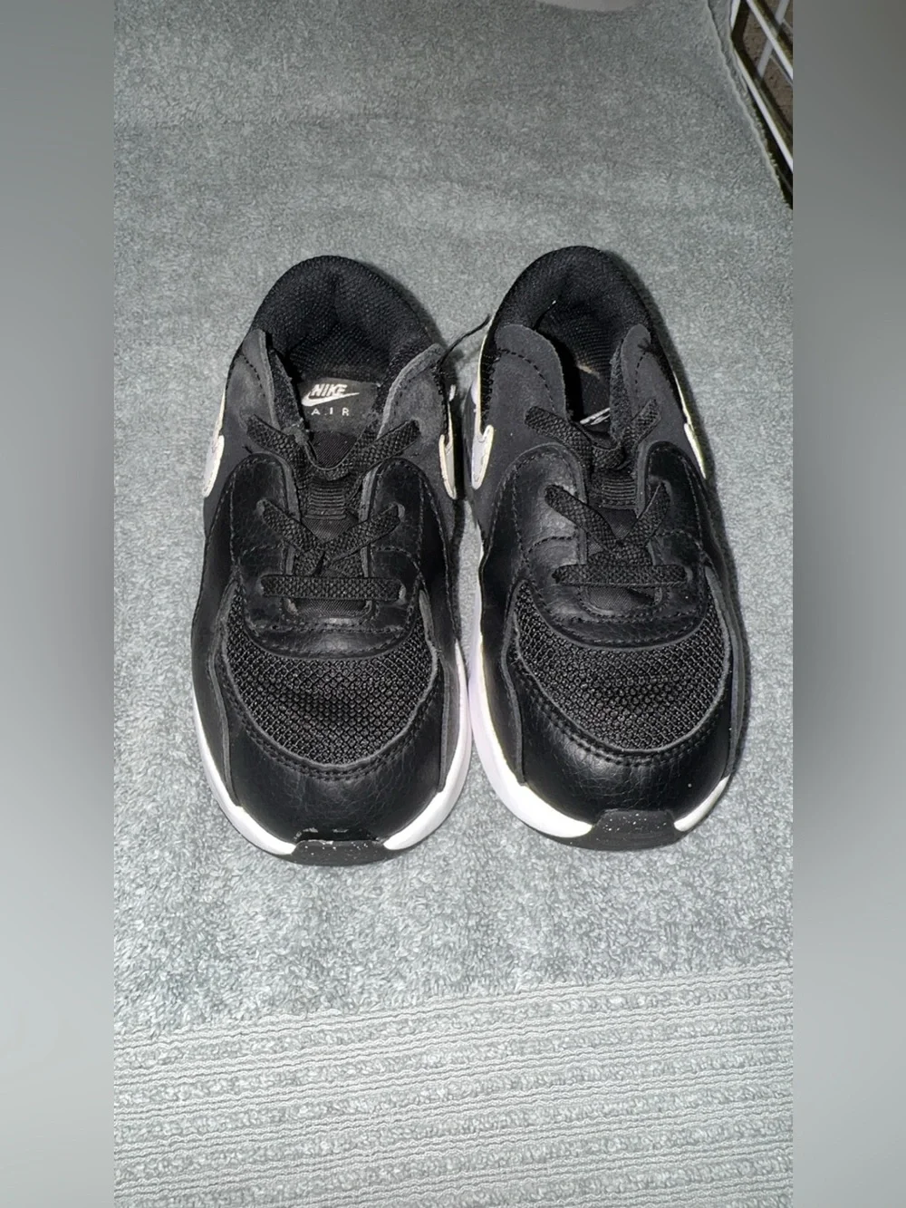 Nike Black and White Low-Top Sneakers